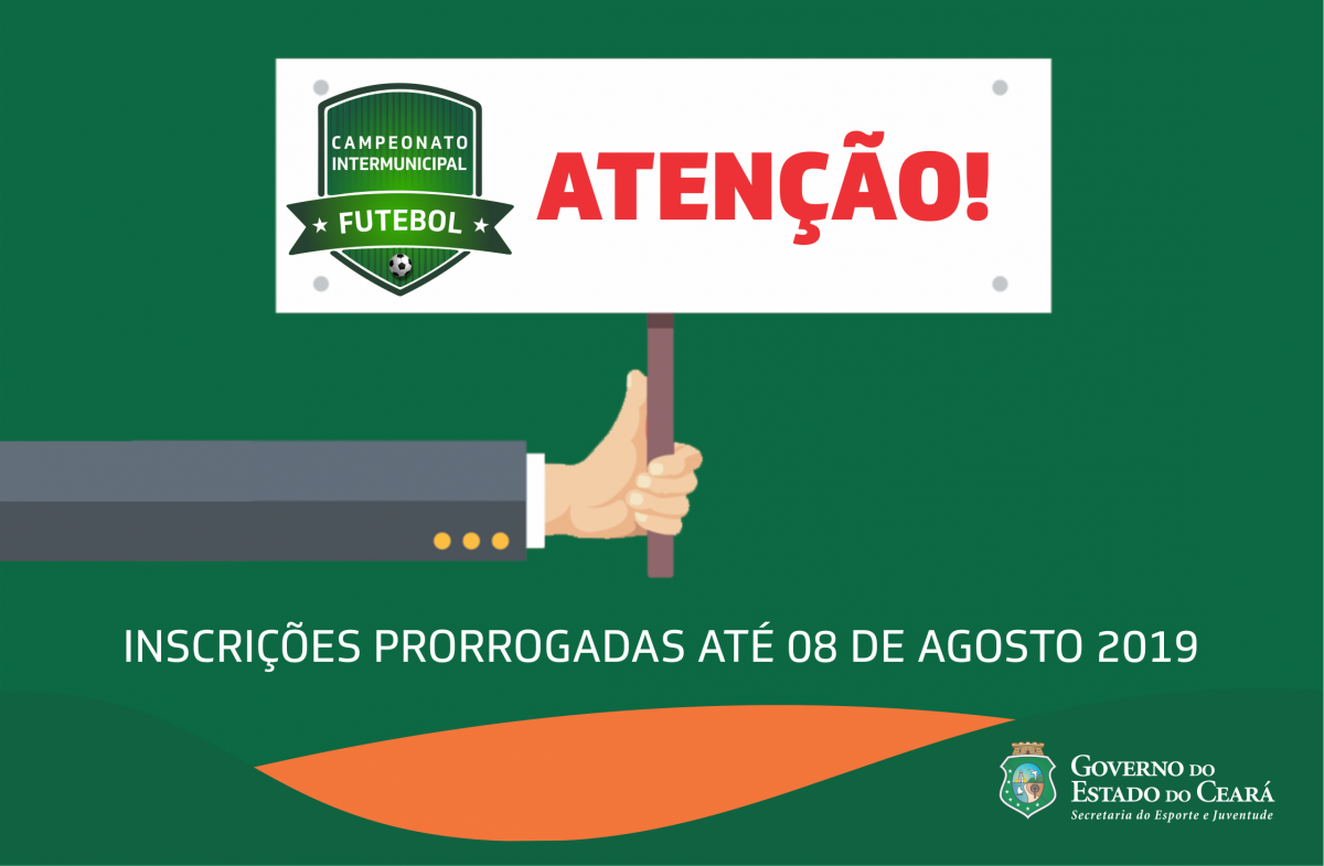 Inscrições para o Campeonato Intermunicipal de Futebol são prorrogadas