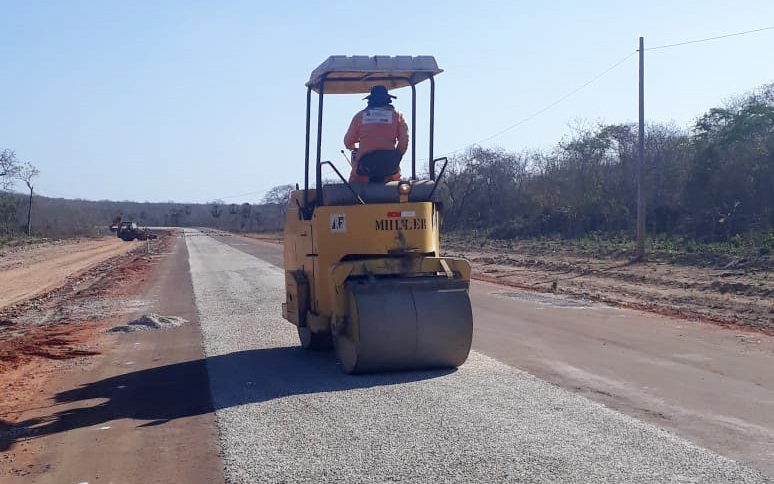 Obras do trecho Itapeim – Boqueirão do Cesário