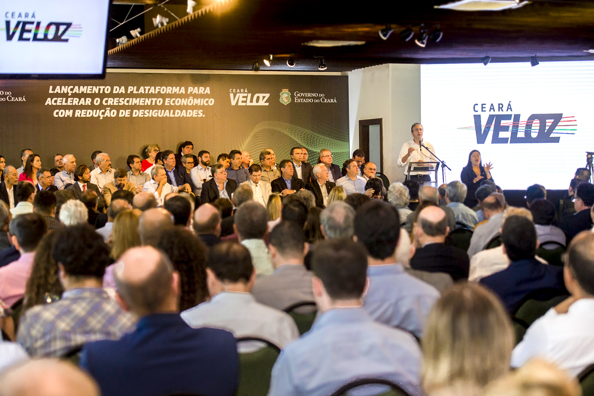 Lançamento da plataforma do Ceará Veloz