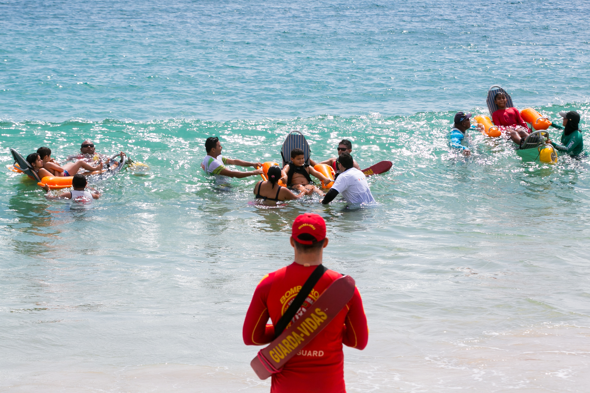 Praia acessível