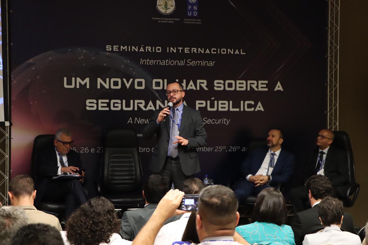 Palestra sobre Segurança Pública Assimétrica