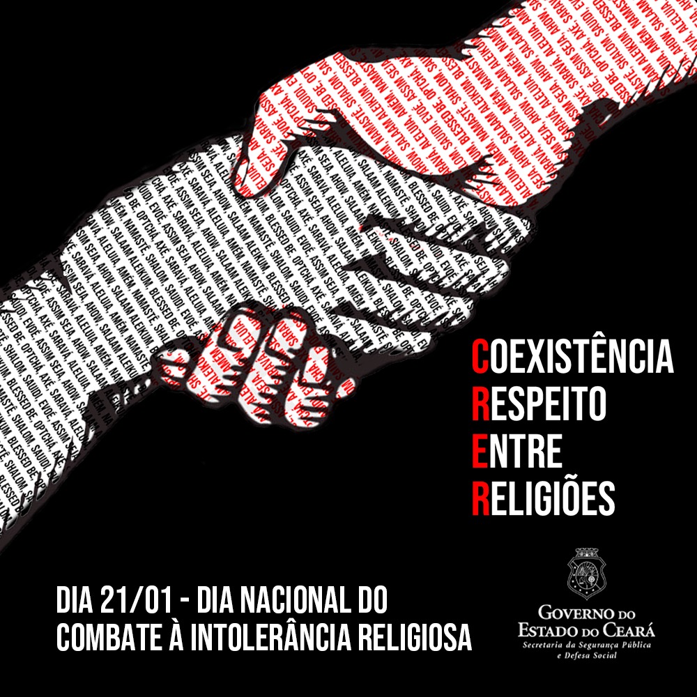 Banner do DHPP no combate à intolerância religiosa