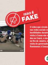 Vídeo de governador hostilizado em Ceasa não é no Ceará